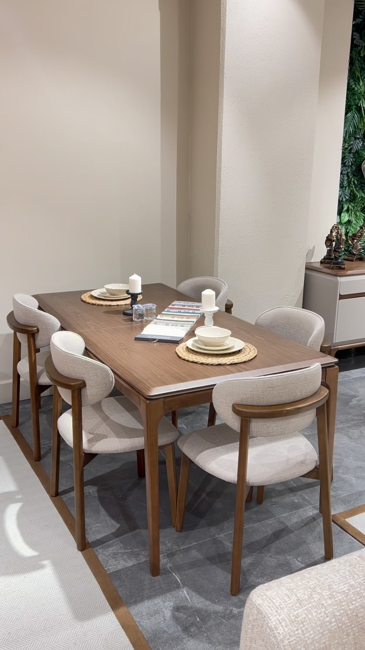 Siesta Yemek Odası Takımı detay gorunumu - Ferbay Home Furniture