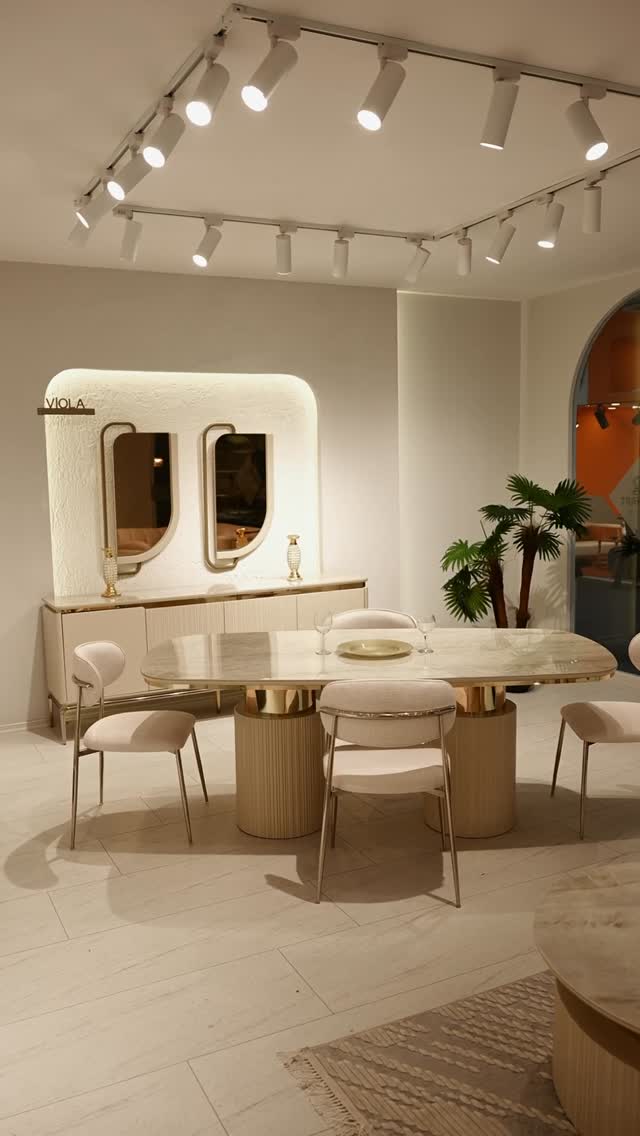 Viola Yemek Odası Takımı detay gorunumu - Ferbay Home Furniture